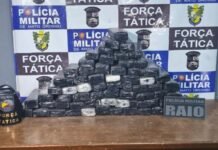 Traficante é preso com 66 kg de maconha escondidos debaixo da cama em quitinete