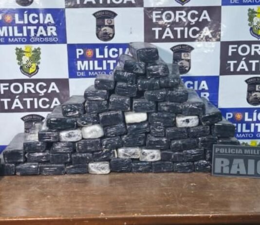 Traficante é preso com 66 kg de maconha escondidos debaixo da cama em quitinete