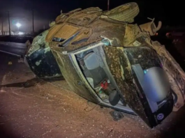 Três pessoas morrem em grave acidente entre carro e moto na MT-240