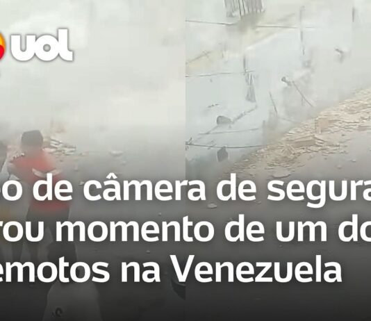 Veja Vídeo – Câmeras registram pânico e destruição durante terremotos devastadores na Venezuela