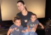 Ary Mirelle leva filhos ao cinema pela primeira vez para assistir Toy Story 5
