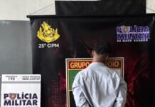 Homem persegue a ex no trabalho e acaba preso em VG
