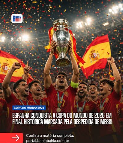Espanha conquista a Copa do Mundo após vitória histórica sobre a Argentina