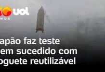 Veja Vídeo – Japão faz teste bem sucedido com foguete reutilizável; veja vídeo