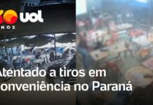 Veja Vídeo – Atentado a tiros em conveniência deixa três mortos e dois feridos no Paraná