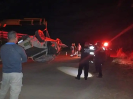 Motorista morre ao capotar caminhonete em rodovia de MT