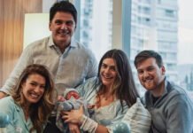Elaine Mickely celebra nascimento do primeiro neto: ‘Nosso Arthur nasceu’