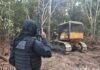 PM mira garimpo clandestino e recolhe maquinários no interior