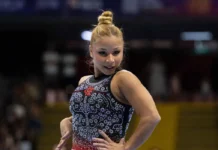 Flávia Saraiva fatura ouro na trave e no solo no Campeonato Brasileiro