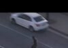 Veja Vídeo – Cena de filme: homem dança sobre carro em movimento enquanto foge da polícia nos EUA