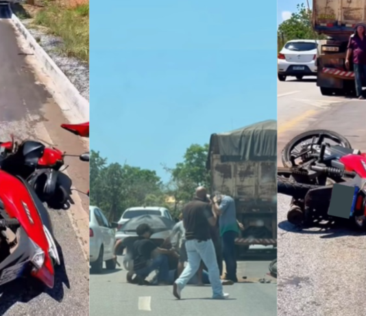 Motociclista morre ao bater na traseira de carreta em serra
