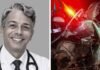 Médico morre após batida em caminhão na BR-174; carro ficou destruído