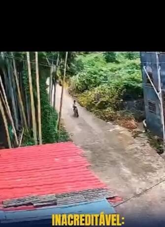 Veja Vídeo – Viralizou: menino perde controle da bike, desce ladeira e desfecho surpreende