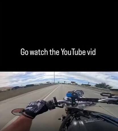 Veja Vídeo – Homem grava moto perdendo o controle em trajeto de alta velocidade e vídeo viraliza