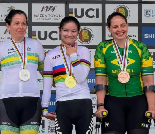 Brasil encerra Mundial de paraciclismo de estrada com cinco medalhas