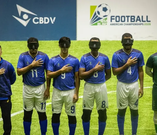 Brasil encara Costa Rica na semi da Copa América de futebol de cegos