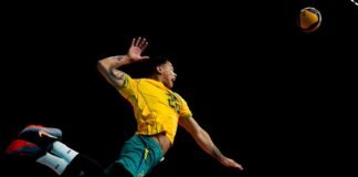 Brasil bate Colômbia e segue 100% no Sul-Americano masculino de vôlei