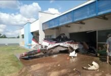 Prefeitura suspende atendimentos em creche e UBS atingidos por queda de avião