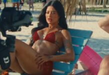 Aline Campos mostra bastidores de ‘Os Farofeiros 3’ e truque com tatuagens