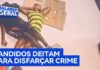 Veja Vídeo – Câmeras flagram criminosos fingindo ser moradores de rua para camuflar roubo de bar