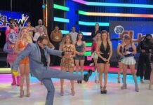 Veja Vídeo – Apresentador chuta drone e atinge rosto de modelo durante programa ao vivo; veja