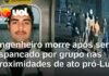 Veja Vídeo – Engenheiro morre após agressão nas proximidades de ato pró-Lula em Santos; veja