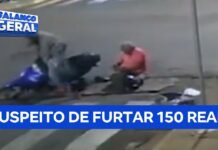 Veja Vídeo – Homem finge prestar socorro após queda de moto e rouba idoso em São Paulo; veja