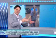 Veja Vídeo Professor de educação física é preso em flagrante por usar cartões de estudantes